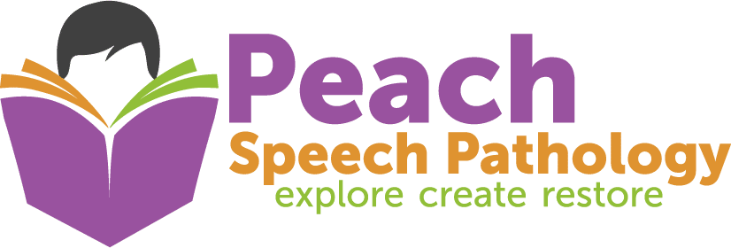 Peach Speech Pathology Logo