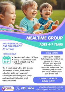 Mealtime Group - ages 4-7