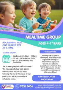 Mealtime Group - ages 4-7