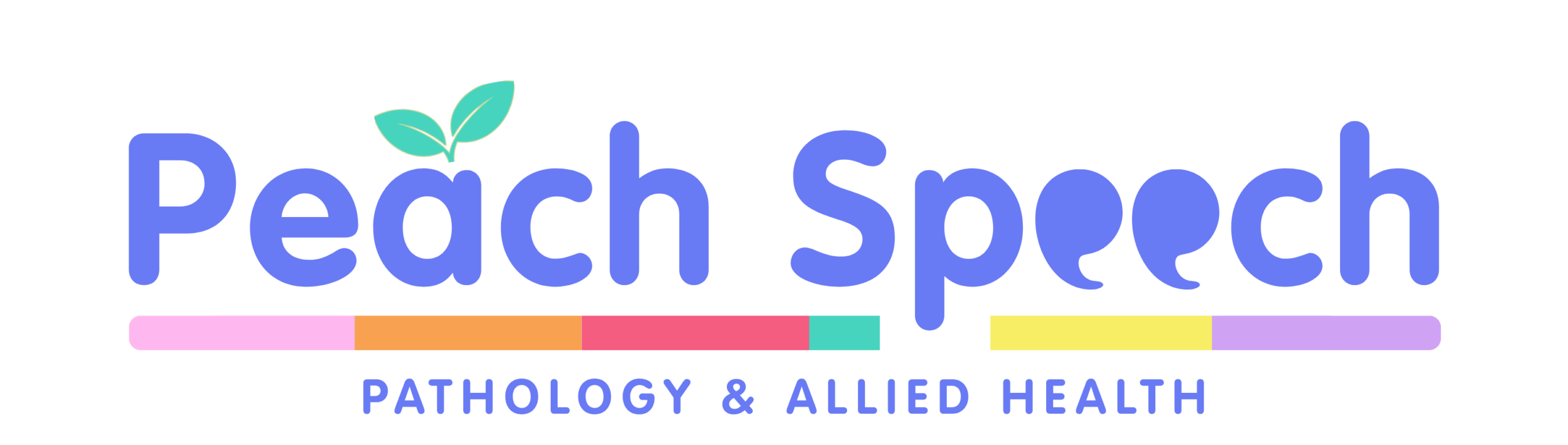Peach Speech Pathology Logo