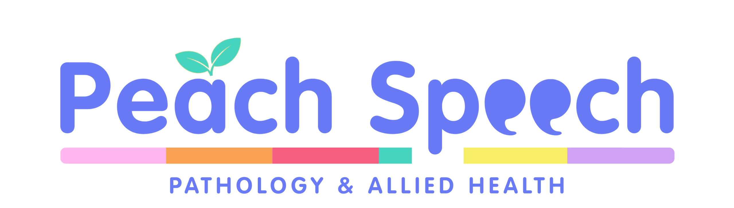 Peach Speech Pathology Logo